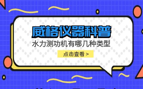 威格儀器-水力測功機(jī)有哪幾種類型插圖